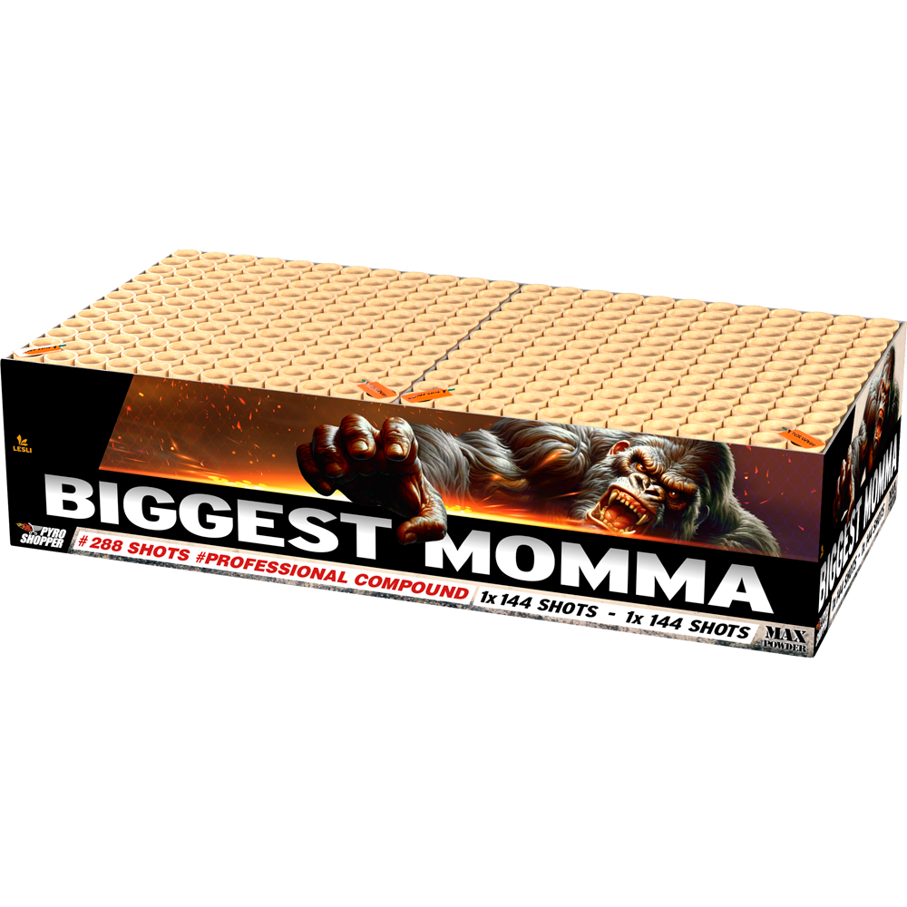 Biggest Momma Doppel Verbundfeuerwerk Mit Schuss