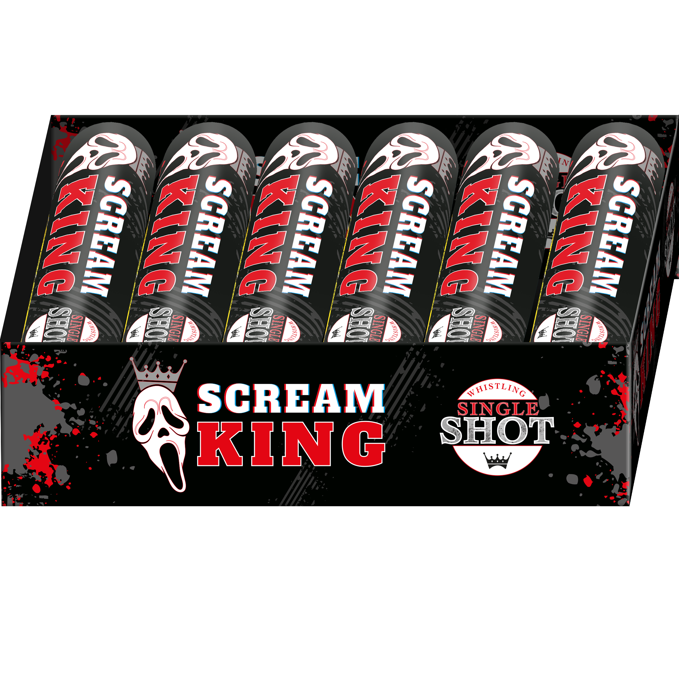 Scream  - 6er Pack Bombenrohre