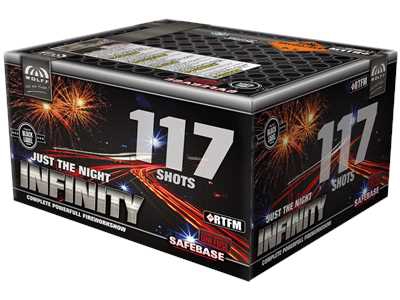 Infinity 117 Schuss Verbundfeuerwerk